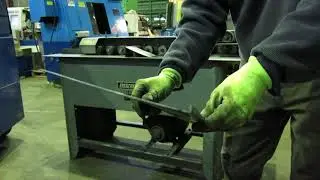 Lockformer Slip & Drive Machine with Slitter and Flange Rolls
