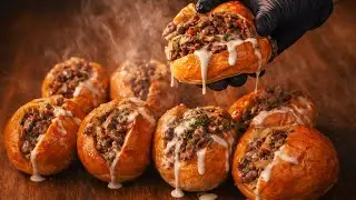 وصفتى الترند لأشهر شاورما لحمة فى مصر بخلطة أبو حيدر🔥دايبة دوبان🤌