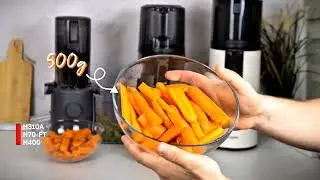 Hurom H310A vs H70-FT vs H400: Which juicer handles carrots best? #carrotjuice