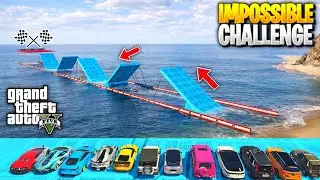 GTA 5: WITCH INDIAN CARS CROSS THIS IMPOSSIBLE WATER RAMP | GTA 5 HINDI 