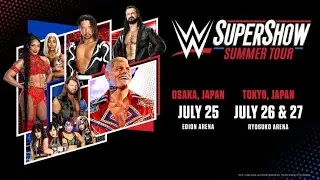【4K】 Мой опыт посещения супершоу WWE в Токио, Япония, 2024. Часть 1