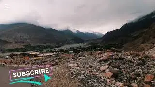 a beautiful weather in Gahkuch valley