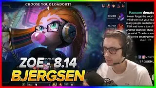 717. Bjergsen - Zoe vs Cassiopeia - Mid | S8 Patch 8.14 - NA Challenger   July 23, 2018