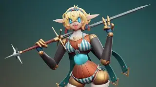 Murgoten's Mechamancer Zbrush Timelapse / Speed Sculpt