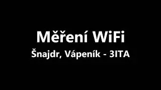 Měřen&iacute; WiFi - &Scaron;najdr, V&aacute;pen&iacute;k - Copymark