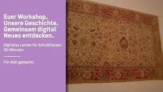 Teppichmuster und abstrakte G&auml;rten - Digitaler Workshop zu den Themen Teppichkunst & Gartentradition