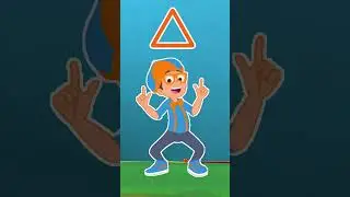 🧠🌋 STEM Fun with Blippi! 🏗️ Build a Paper Bridge Over Lava 🔥 #Shorts