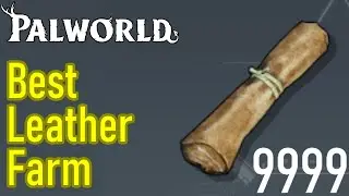 Palworld how to get leather FAST, INSANE leather farming location guide