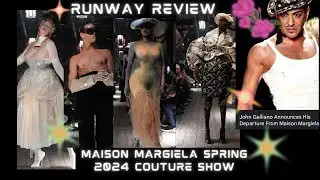 runway&hearts;review margiela spring 2024 couture
