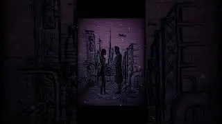 Rain:Art Inspired from Blade Runner 2049 ||#shorts||KALA||कला||...