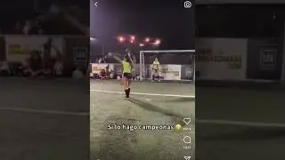 Girl...Goal!⚽ #shorts #penalty #curvygirl #women #beautiful #latina