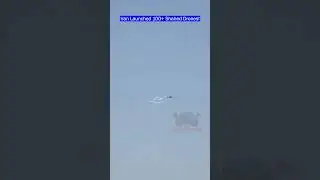 Iran Launches 100+ Shahed Drones Toward Israel!