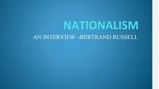 Nationalism 4th-sem BCom/BBA affiliated to BCU, explanation.