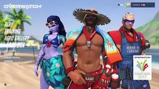 Overwatch Summer Games 50 Lootbox Opening - No Commentary