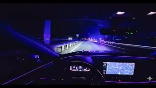 Late night drive at 2:00 AM (Immersive Car Sound)