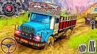 Indian Truck Long Vehicle - Mountain Cargo Truck Drive - Android GamePlay
