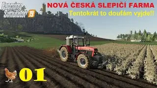 Rozjíždím novou slepičí farmu I Farming Simulator 19 I CZ/SK#01