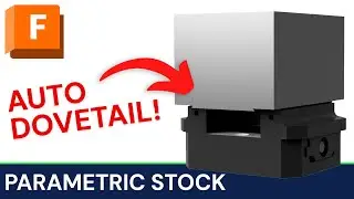 Automatically dovetail your stock body in Fusion