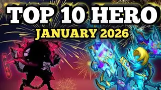 TOP 10 HERO | JANUARY 2026 | CASTLE CLASH