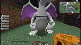 Charizard Zombie Lua Cheia Minecraft Pixelmon 1.16.5