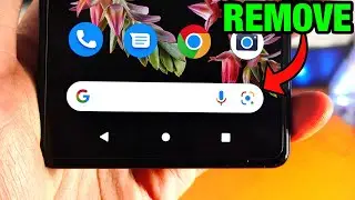 Google Pixel 6 / 6 Pro how to remove Google Search Bar from Home Screen!