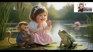 👧🐒 Bella & Monkey's Garden Adventure | Bella & Monkey Explore Nature | Fun Play for Toddlers