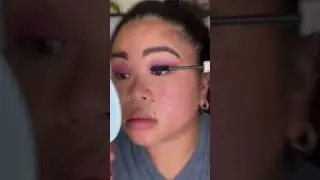 Makeup Look Using Violet Voss Violet Sunset Eyeshadow Palette #shorts