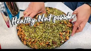 Homemade Nut Powder for Kids & Adults | Telugu Mom Recipe#viralvideo  #healthy #breakfast #oats
