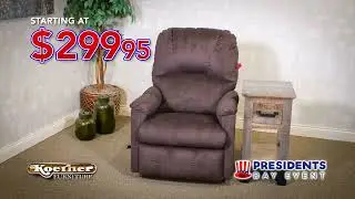 Koerner Furniture Presidents Day Sale 15sec