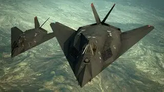 Epic Flyight on F-117 Nighthawk ! Stealth Fighter in HAWX Game