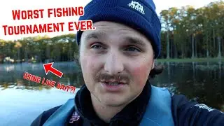 WORST Fishing Tournament EVER (Couldn't Be Worse...)