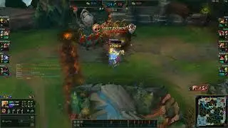 Azir vs Corki + Qiyana (greedy plays)