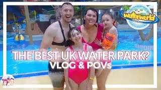 WATERWORLD Stoke on Trent Vlog and Water Slide POV