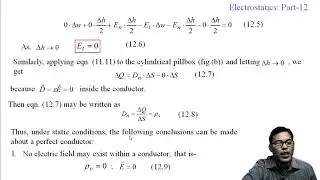 Lecture 18: Electrostatics (Part 12) | Refraction of Electric Field | Boundary Conditions