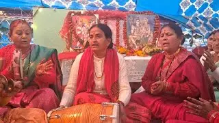 संकटचौथ व्रत के दिन गाया शंकरमठ में कान्हा जी का  बहुत प्यारा भजन जरुर सुनिए। Beena pahadi vlog l