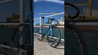 FIXED GEAR RATIO🤔#cycling