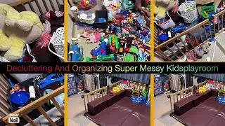 Night time cleaning routine super Disaster kids room #cleaningmotivation