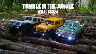 Tumble In The Jungle - Axial SCX24 Rock Crawler RC Cars