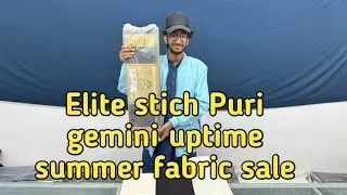 Elite stich by puri fabrics | super wholesale price | uptime summer fabrics sale 