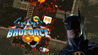 BROFORCE Chaos/Funny Moments #1 - I CAN'T CLIMB UP
