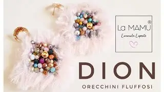 DION orecchini Fluffosi