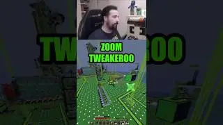 Zoom Tweakeroo! #minecraft #minecrafttutorial #minecraftmemes #minecraftbuilding #gaming #neythox