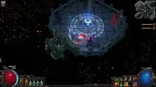 The perfect minimalistic symmetrical Path of Exile hideout (base Luxury hideout)