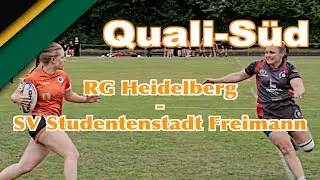 RG Heidelberg - SV Studentenstadt Freimann   Quali S&uuml;d DF7er 24/25