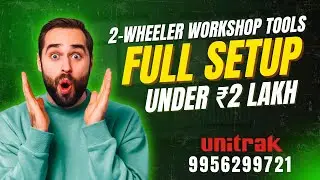 Two Wheeler Service Equipment | Best Bike Workshop Tools in India | Unitrak Tools & Equipment