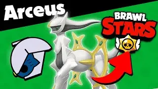 I Made an Arceus Pin in Brawl Stars