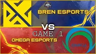 BREN ESPORTS VS. OMEGA ESPORTS GAME 1 | REGULAR SEASON MPL - PH S7 | BE LEGENDARY
