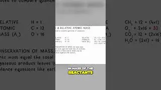 Gases in Reactions (GCSE Edexcel Chemistry) #shorts #chemistry #education #revision