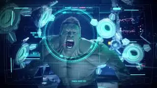 Male Hulk Transformation - Universal The Incredible Hulk Roller Coaster by Axis Studios