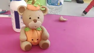 Osito 🧸 Halloween porcelana fria